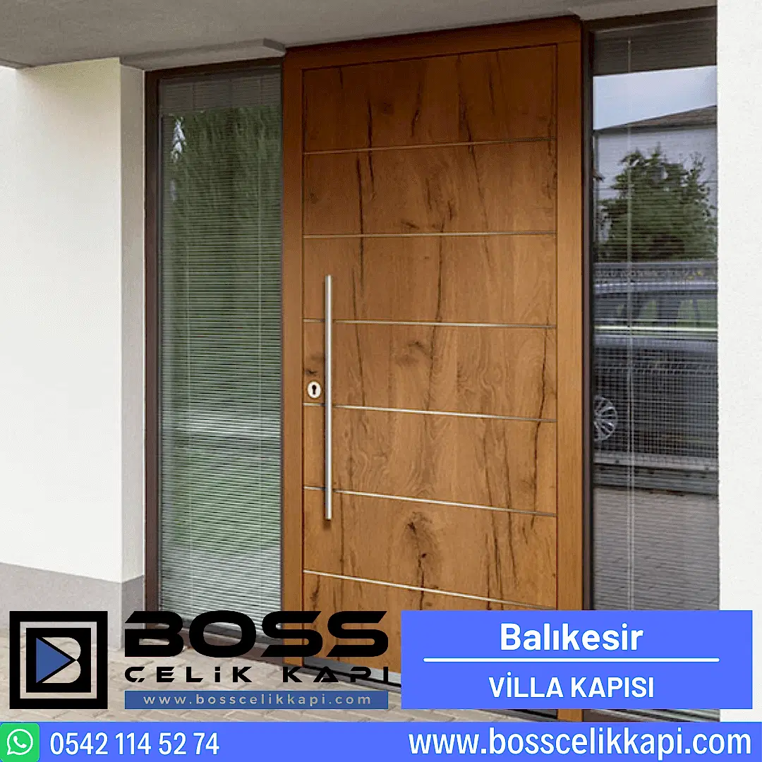 Balıkesir Villa Kapısı 61 Balıkesir Villa Kapısı Modelleri Fiyatları Haustüren Entrance Doors Steel Doors Boss Çelik Kapı (1)