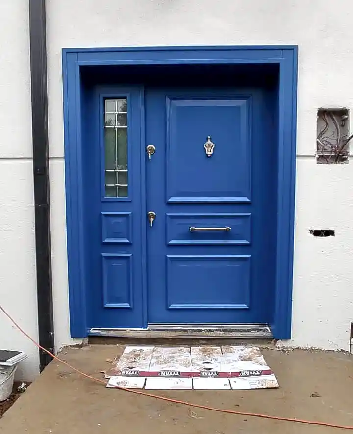 Bodrum Villa Kapısı Modelleri 9 Bodrum Mavi Kapı Modelleri Villa Kapısı Boss Çelik Kapı Taş Evler