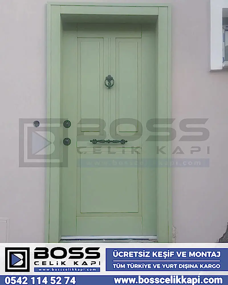 Açık Yeşil Çelik Kapı Modelleri Çelik Kapı Fiyatları İstanbul