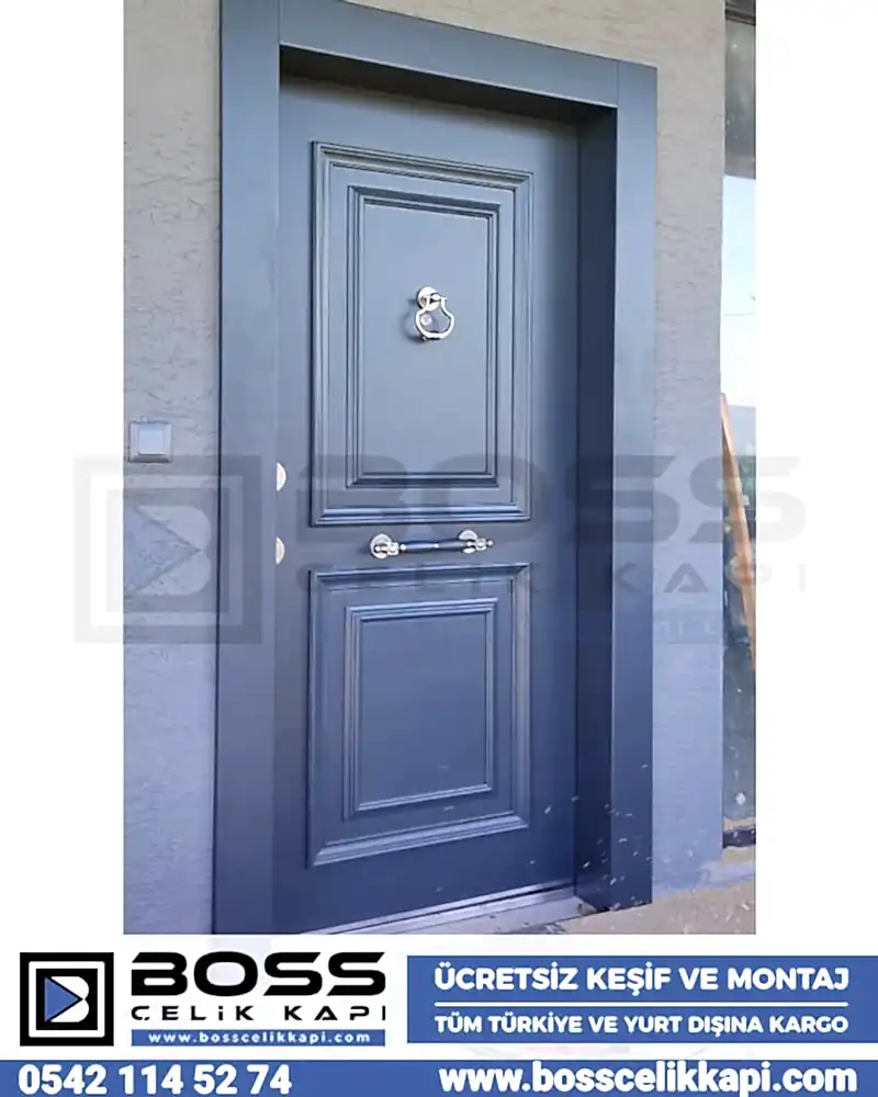 Antrasit Gri Çelik Kapı Çelik Kapı Modelleri Çelik Kapı Fiyatları İstanbul