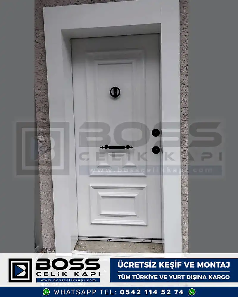 Beyaz Çelik Kapı Modelleri Çelik Kapı Fiyatları