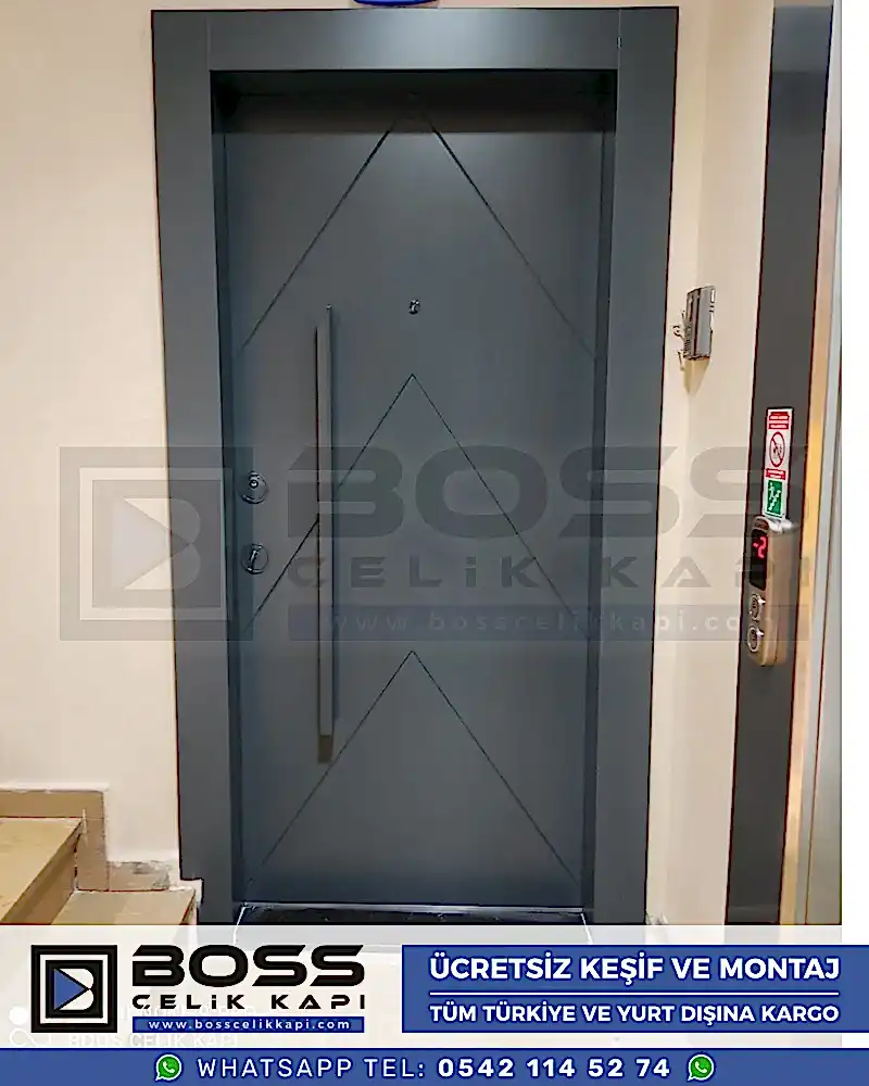 Çelik Kapı Modern Çelik Kapı Lüks Çelik Kapı Fiyatları İstanbul Çelik Kapı Modelleri (17)