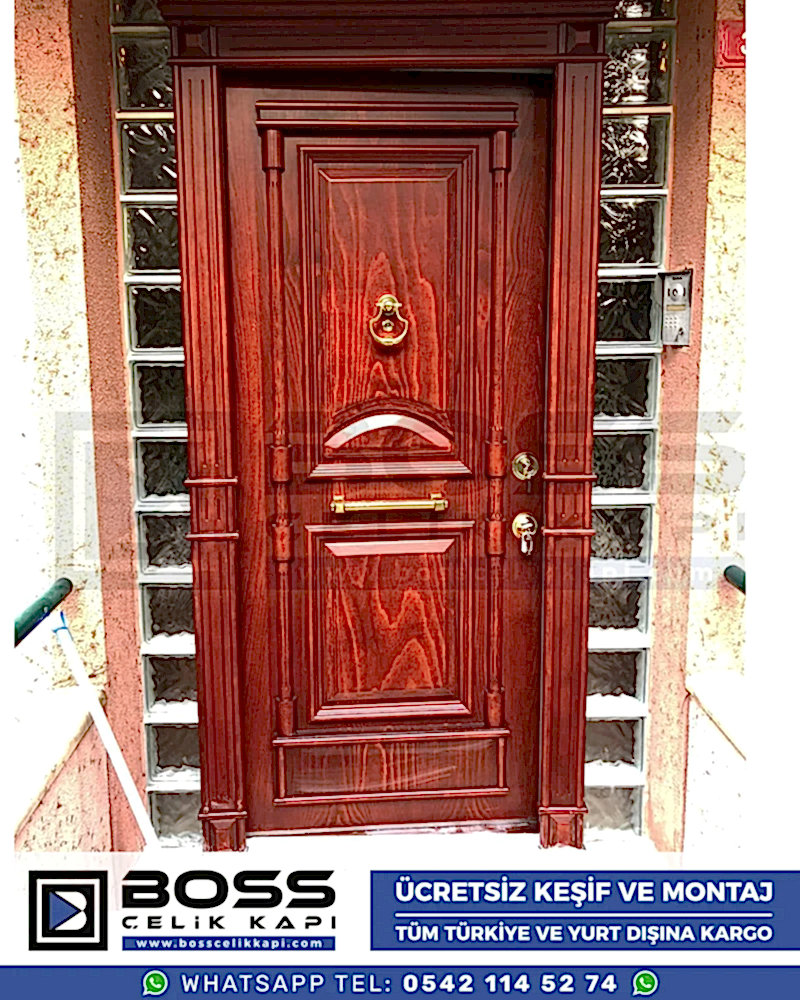 Çelik Kapı Modern Çelik Kapı Lüks Çelik Kapı Fiyatları İstanbul Çelik Kapı Modelleri (31)