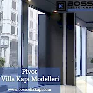 Pivot Villa Kapı Modelleri Villa Çelik Kapı Kompakt Kaplama Pivot Menteşe Villa Kapıları