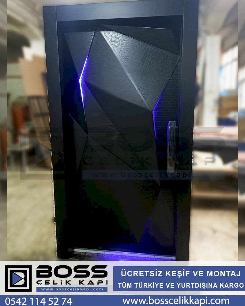 Ledli Çelik Kapı