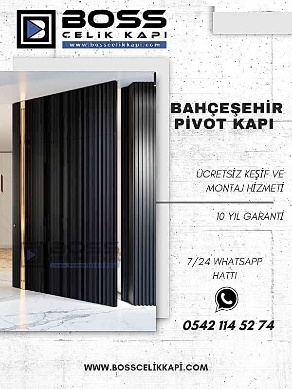 Bahçeşehir Pivot Kapı Pivot Door 1 Bahcesehir-Pivot-Kapi