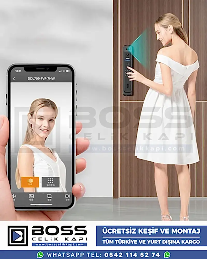 Philips-Kamerali-Celik-Kapi-Kilit-Sistemi