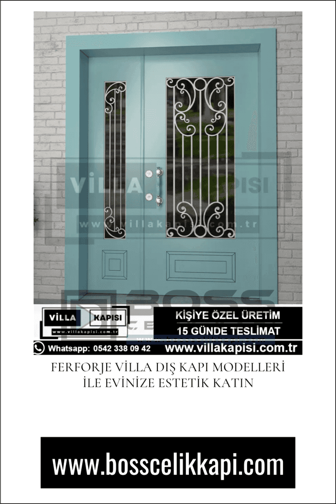 Ferforje Villa Dış Kapı Modelleri Ile Evinize Estetik Katın 1 3 1