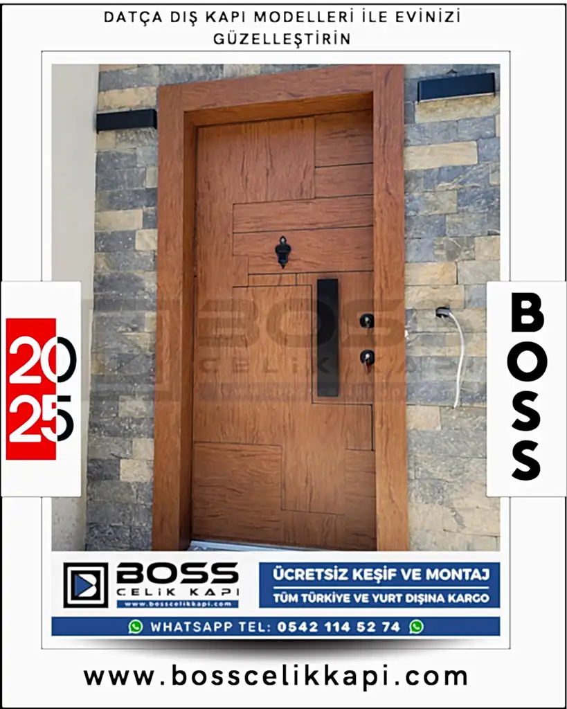 Datça Dış Kapı Modelleri İle Evinizi Güzelleştirin 1 25