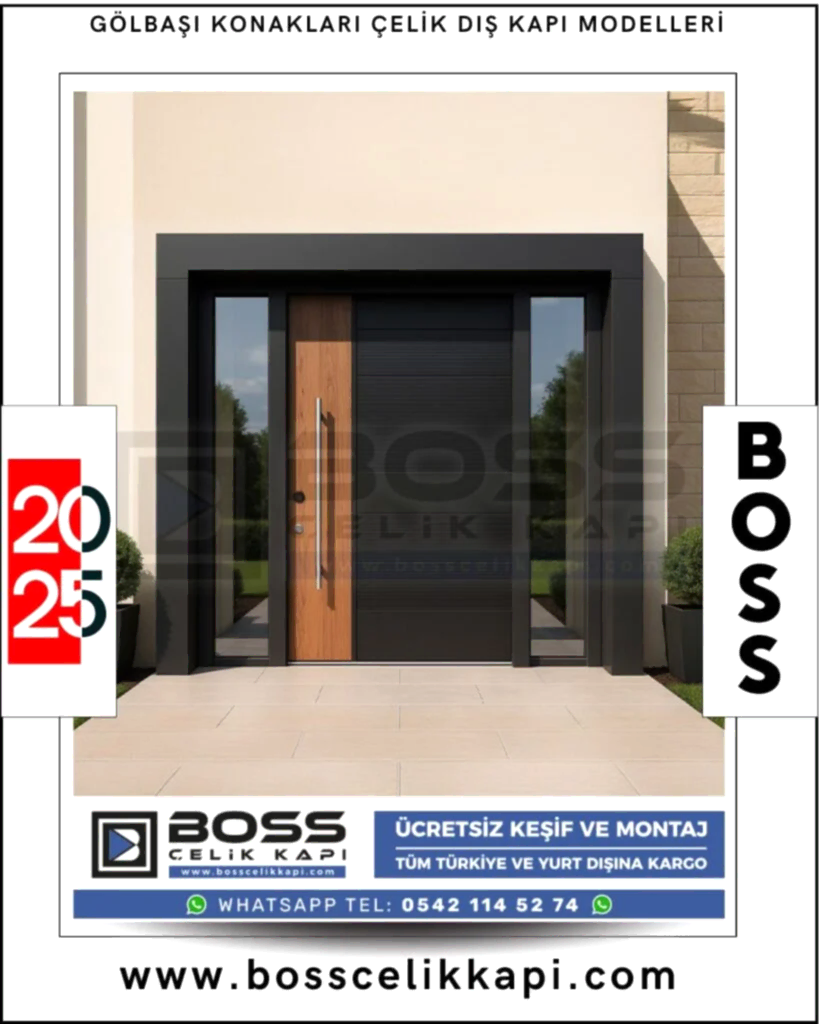 Gölbaşı Konakları Çelik Dış Kapı Modelleri 18 81 Min