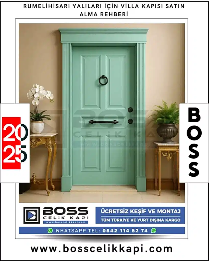 Rumelihisarı Yalıları İçin Villa Kapısı Satın Alma Rehberi 11 88 Min