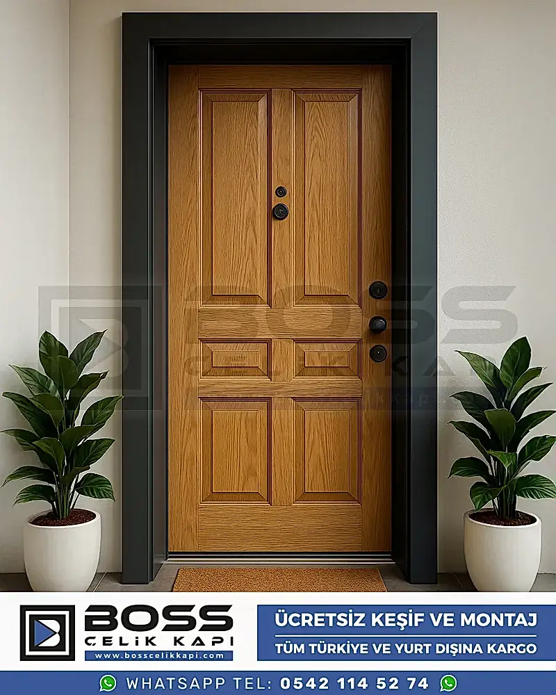 Ares-Antrasit-Teak-Celik-Kapi-Modelleri