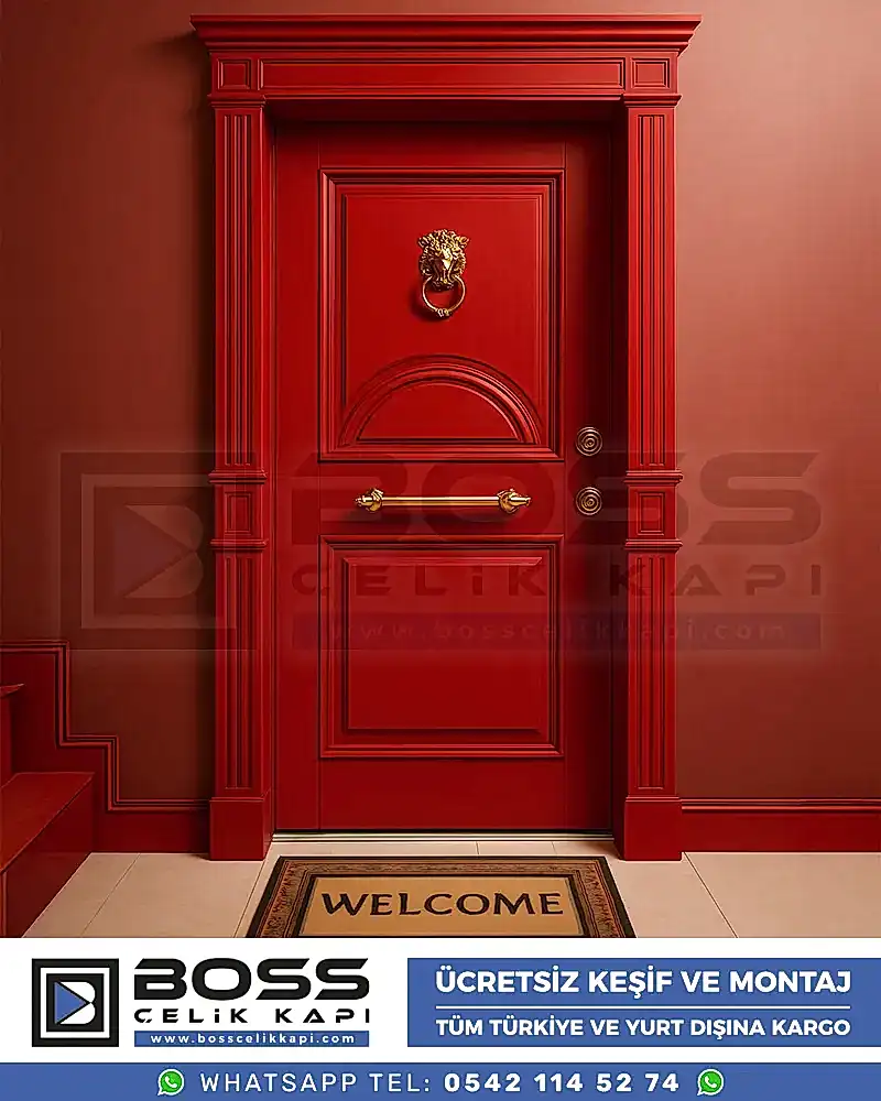 Galia-Celik-Kapi-Modelleri-Kirmizi-Bordo