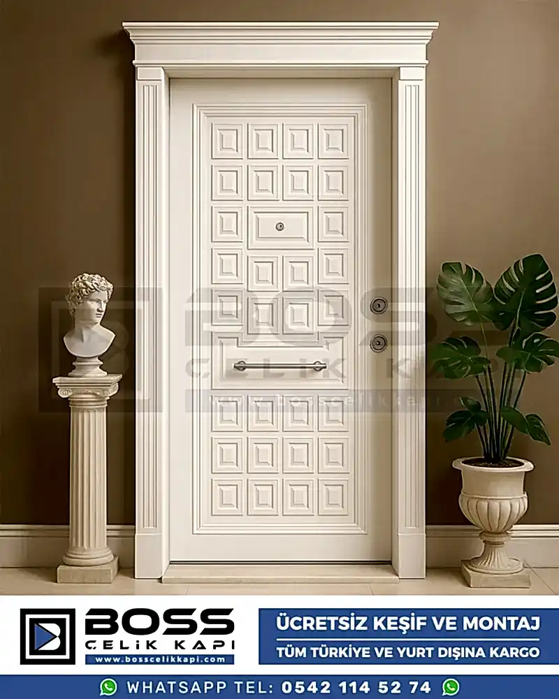 Iris-Krem-Rengi-Celik-Kapi-Klasik