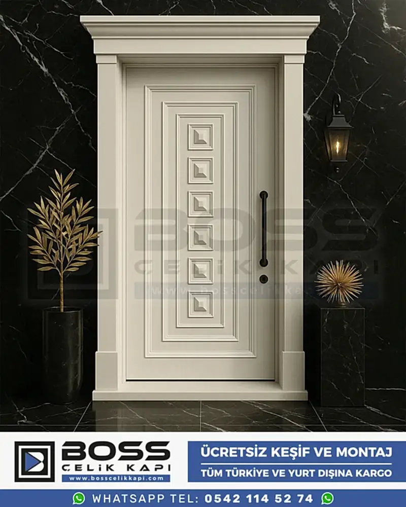 Alisson-Krem-Celik-Kapi