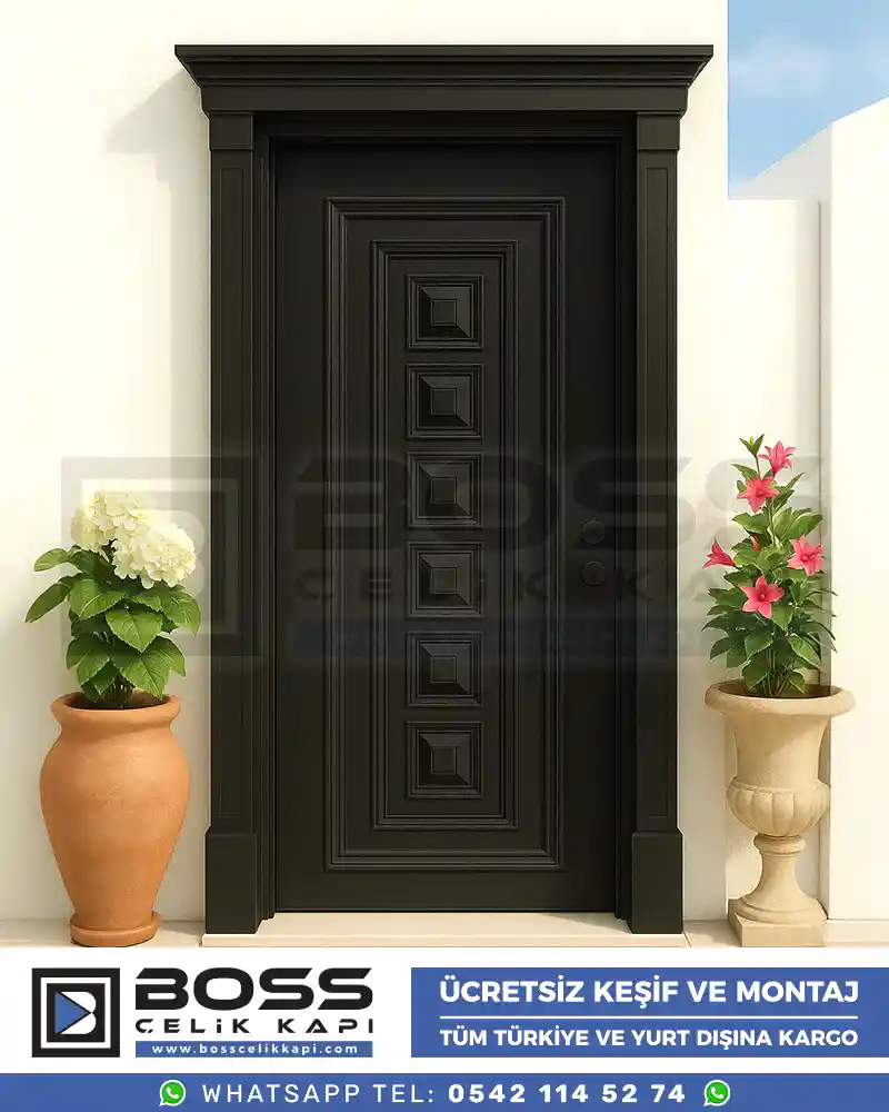 Alisson-Siyah-Celik-Kapi
