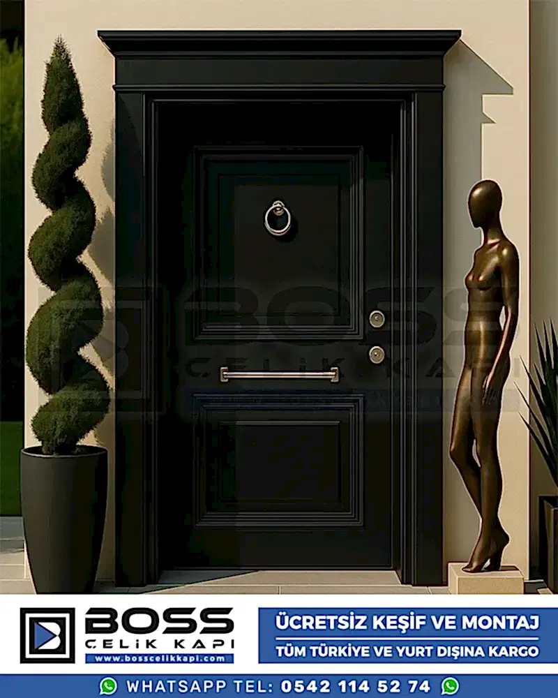 Torres-Siyah-Celik-Kapi