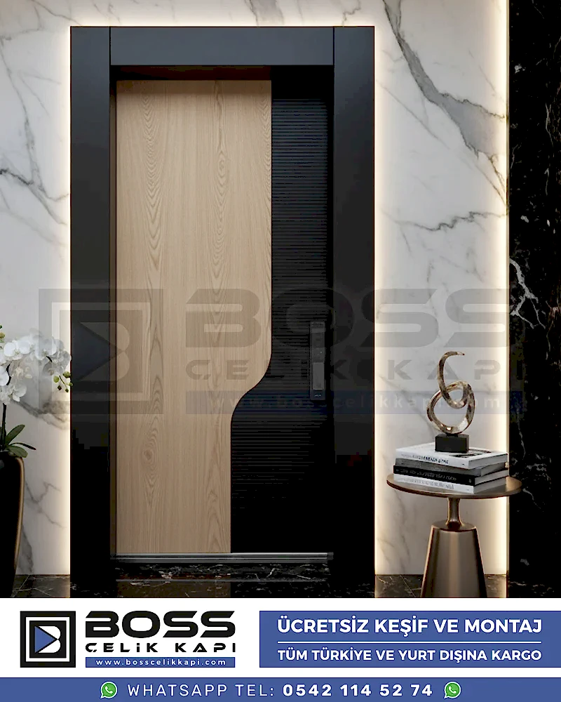 Atina-Siyah-Celik-Kapi-2026-Celik-Kapi-Modelleri-Fiyatlari-Boss