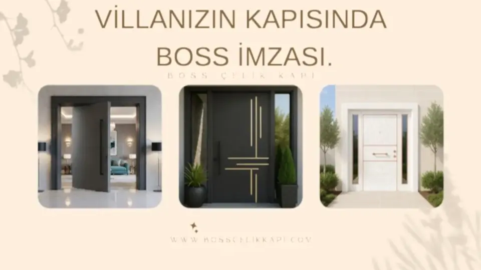 Villa Kapisi Boss Imzasi