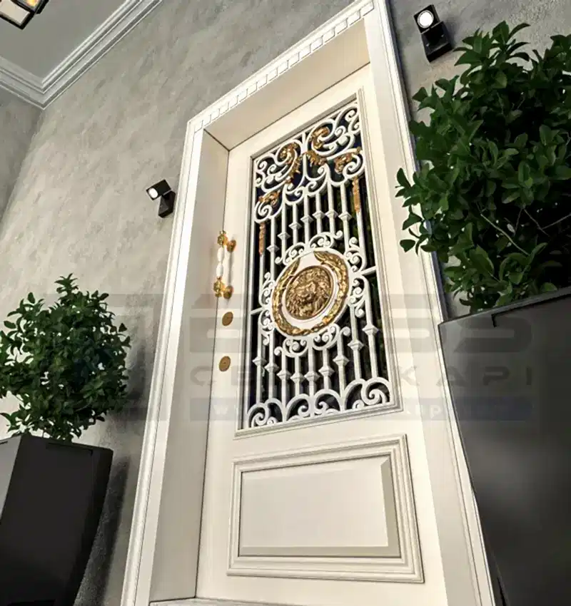 Ferforje Villa Kapısı Karlsruhe