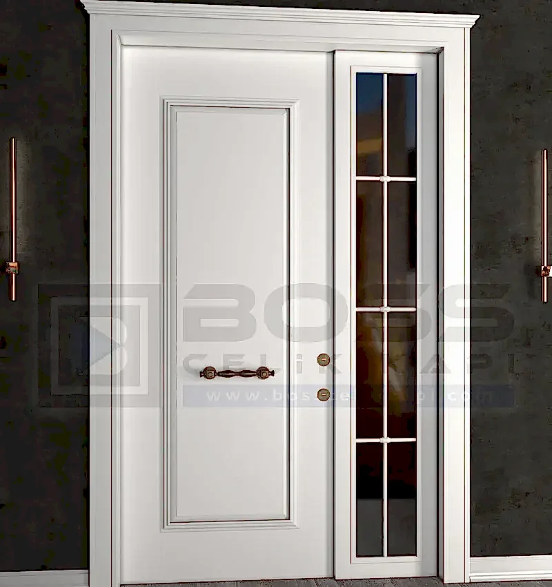 Beyaz Villa Kapısı Modelleri Newyork