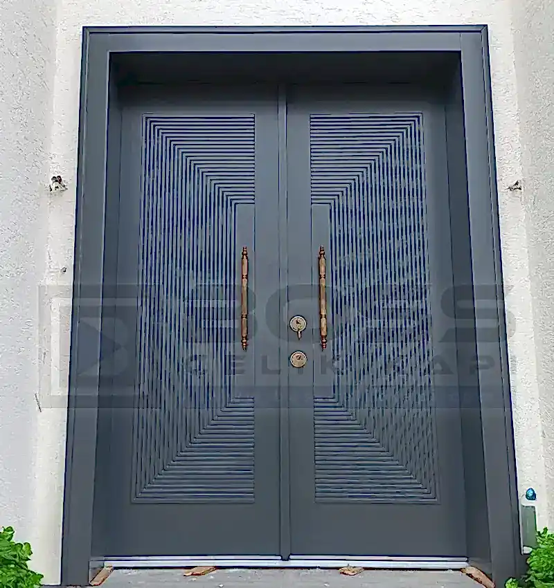 Antrasit Villa Kapısı Simay