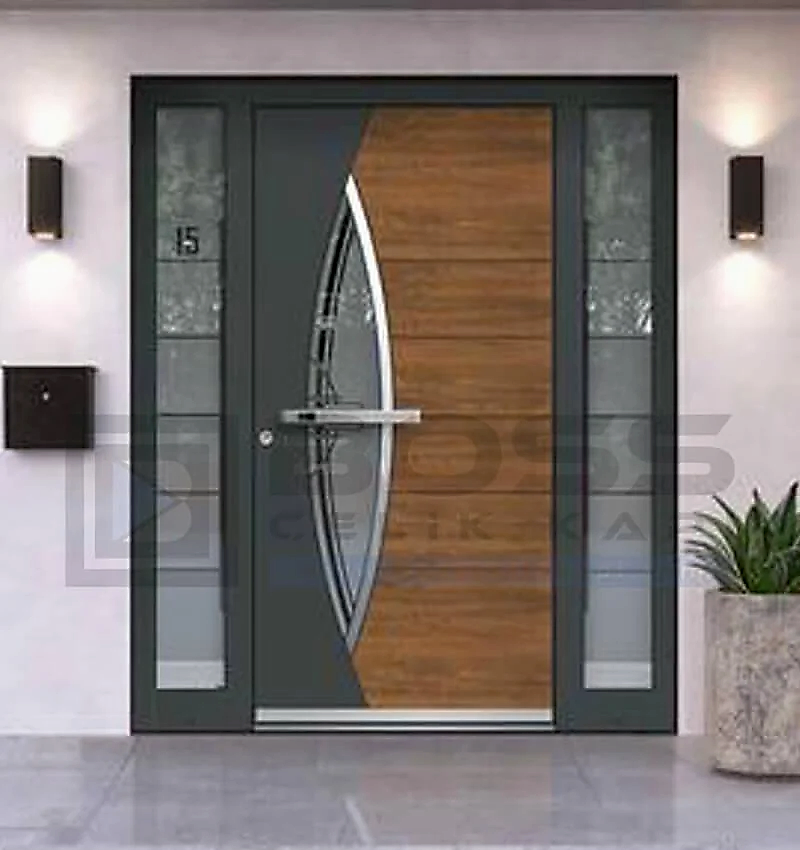 Ahşap Kompozit Villa Kapısı Modelleri 246