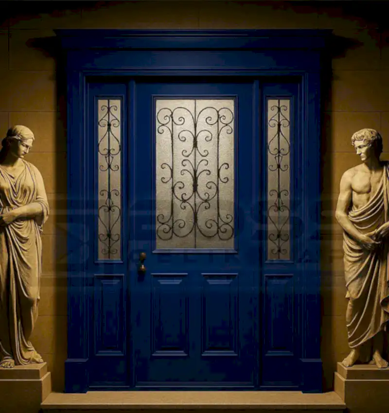 Mavi Villa Kapısı Dolores