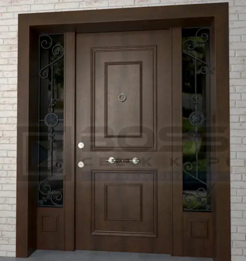 Ferforje Masif Villa Kapısı Milano