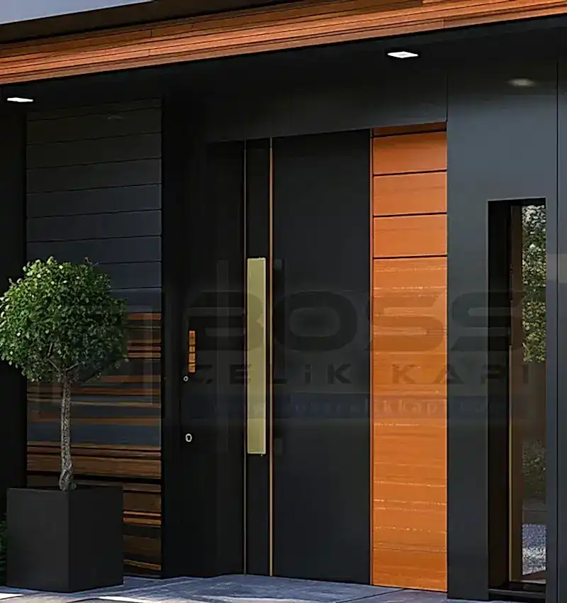 Alüminyum Villa Kapısı Kompozit Kırcaali