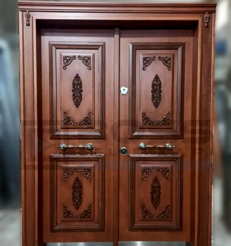 Ahşap İşlemeli Klasik Villa Kapısı 264
