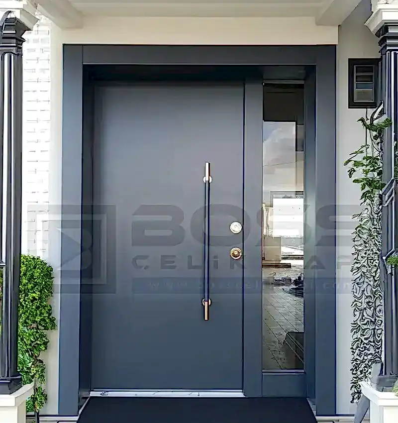 Antrasit Kompozit İstanbul Villa Kapısı