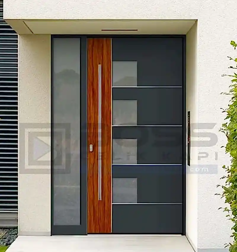 Kompozit Kompakt Çelik Villa Kapısı Modelleri 255