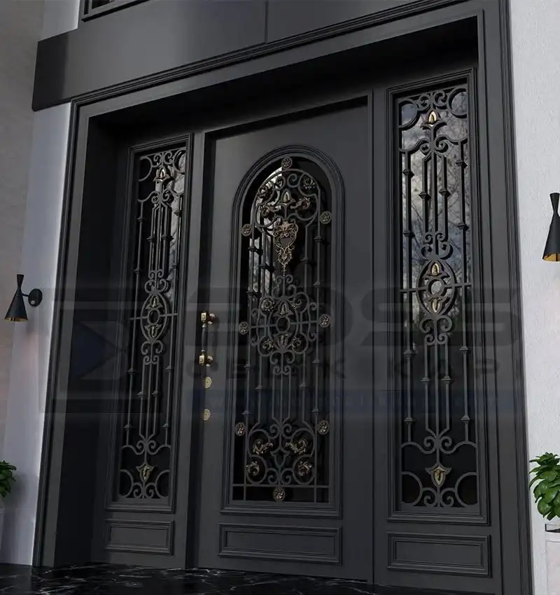 Ferforje Villa Kapısı Konstantine