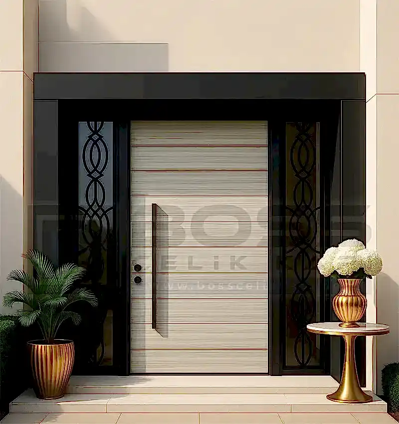 Gri Villa Kapısı Macellan