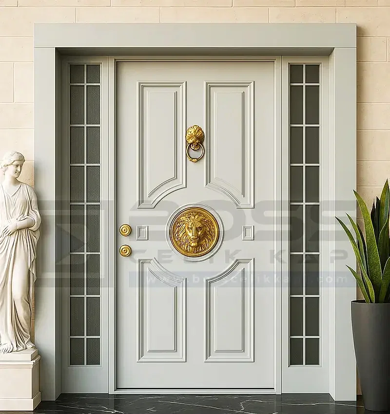 Açık Bej Villa Kapısı Paloa