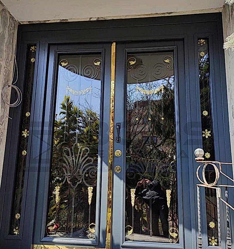 Antrasit FerforjeVilla Kapısı 009