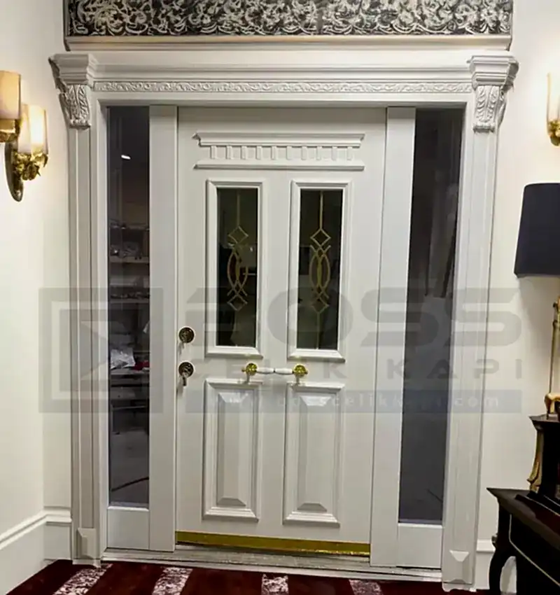 Beyaz Gold Villa Kapısı Modelleri 2024 Fiyatları