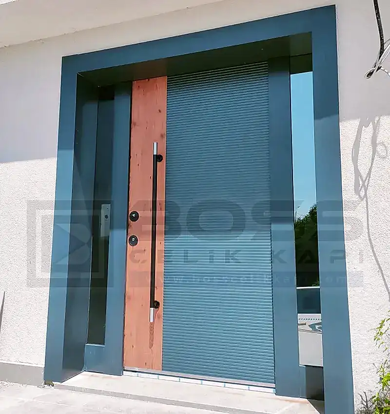 Villa Kapısı Kompakt Çift Renkli