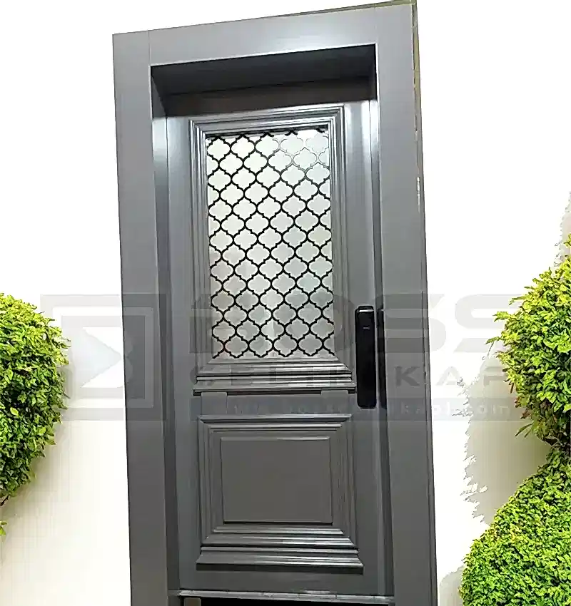 Lake Antrasit Çelik Villa Kapısı