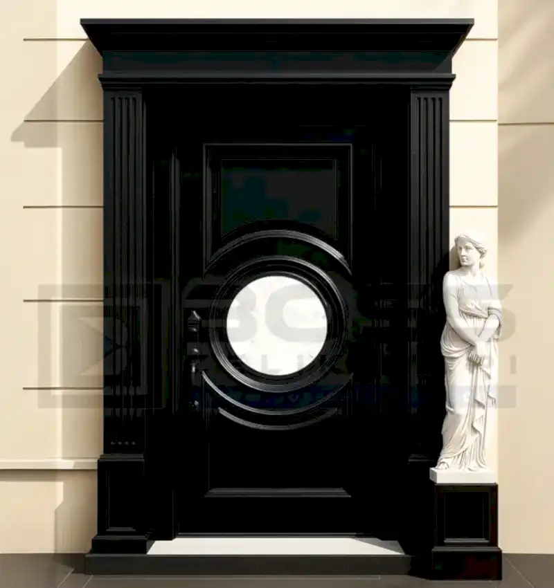 Siyah Villa Kapısı Yalıkavak